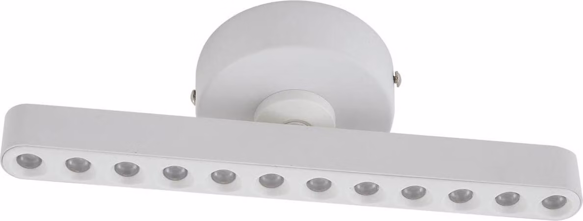 Lindby Faretto LED Eldrin, bianco, 1 luce, punti luce