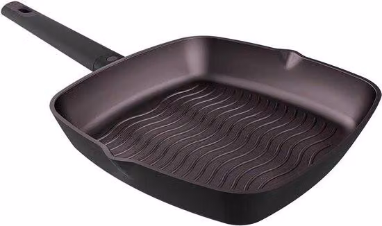 Padella da 28 cm in titanio e alluminio con rivestimento in teflon, lavabile in lavastoviglie