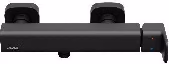 Miscelatore doccia a parete Ravak 10° Free TD F 032.20BL senza set doccia, nero