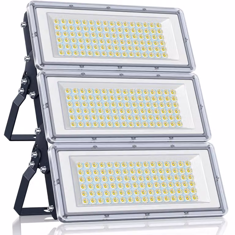 Faretto LED da esterno, 300 W, 3-in-1, 30.000 lumen, grado di protezione IP67, impermeabile