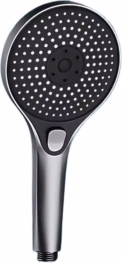 Utilizzo per lavastoviglie - Tubo flessibile per idropulitrice con ampio beccuccio - Tubo flessibile per doccia rinforzato con 3 posizioni del getto - Grande doccia a pioggia per il bagno - Grigio