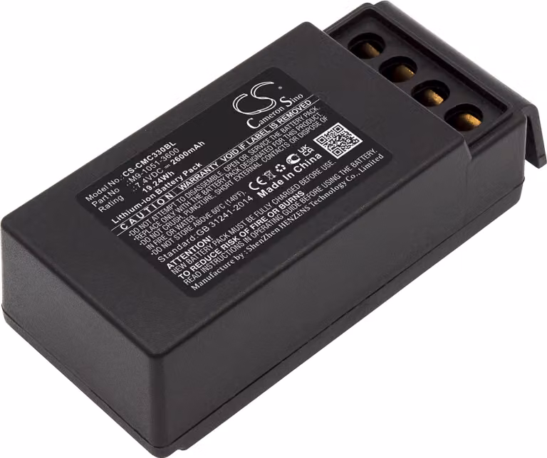 TECHTEK Batteria compatibile con [Cavotec] MC3300 sostituisce M9-1051-3600, per MC-EX-BATTERY3