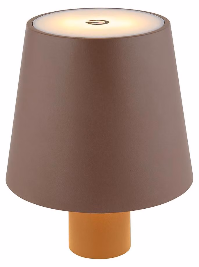 Lampada da tavolo senza fili con batteria ricaricabile Touch dimmer Lampada da tavolo Lampada a bottiglia 58438BRS