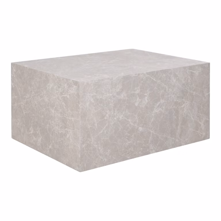 Tavolino da caffè Praga decorato in marmo.