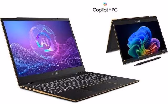 Ultrabook MSI da 13.3 pollici con processore Intel, 32 GB RAM, 1000 GB SSD, Windows, Nero