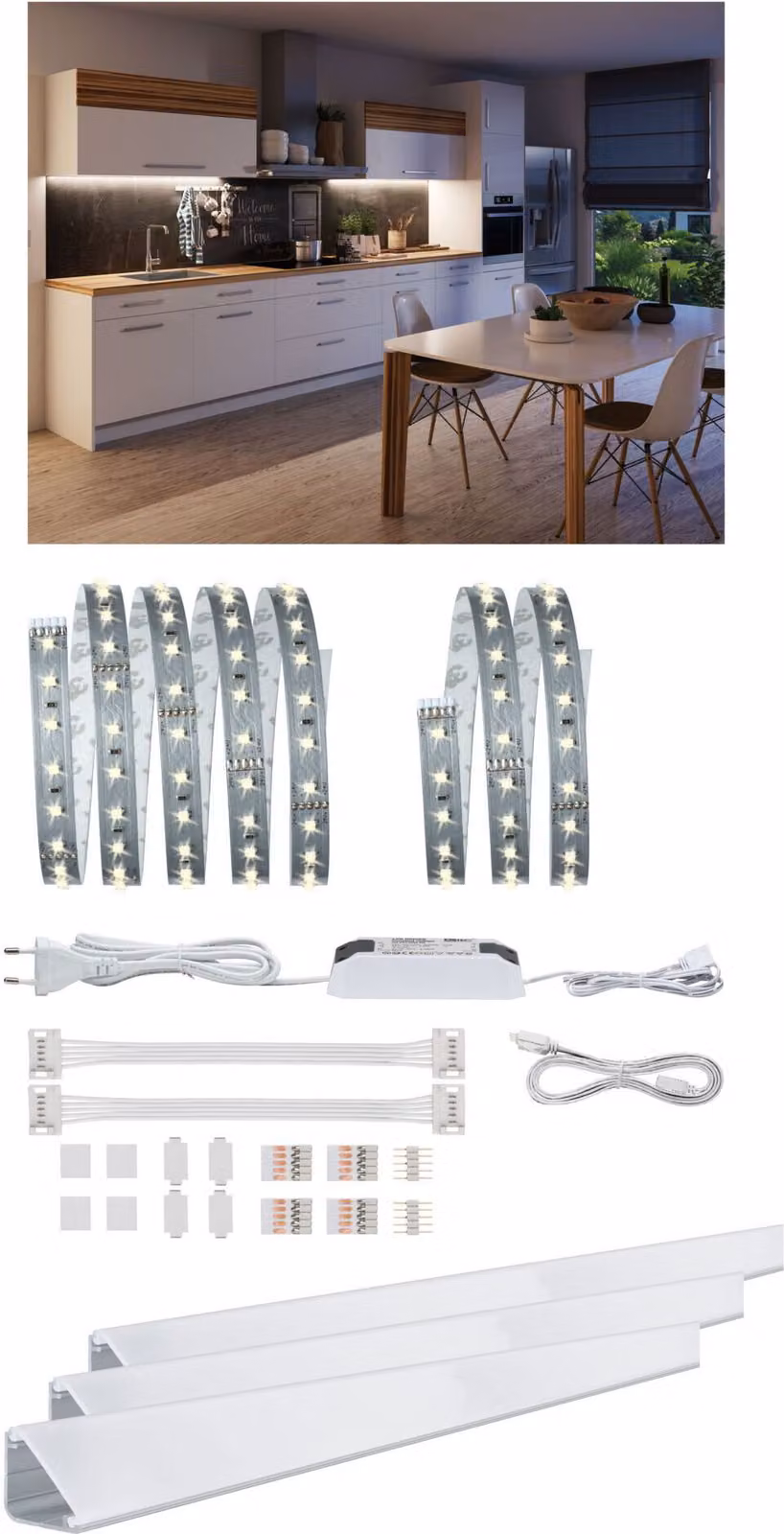 Paulmann Pacchetto funzioni MaxLED 500 Set cucina