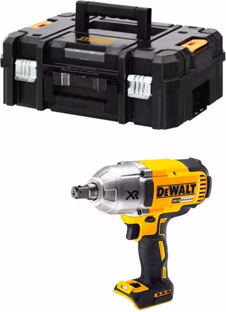 Avvitatore ad impulsi DeWalt DCF899NT giallo con contenitore TSTAK II