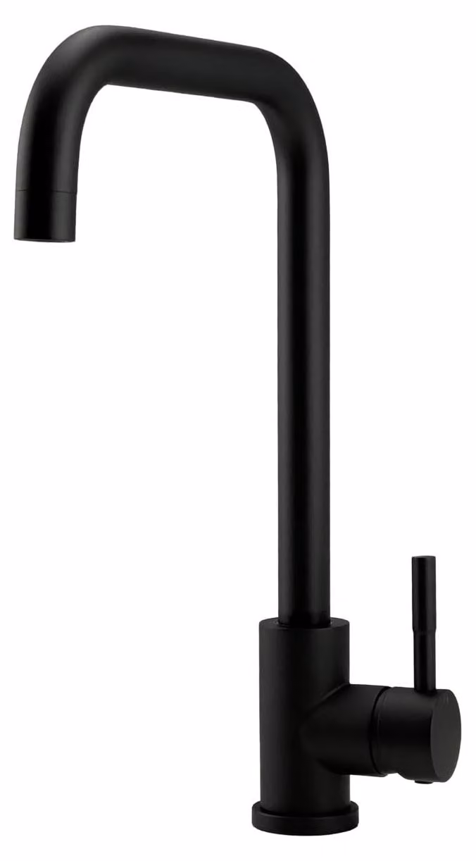 Miscelatore da cucina nero opaco, modello PS8010-10, linea Pure.Sink