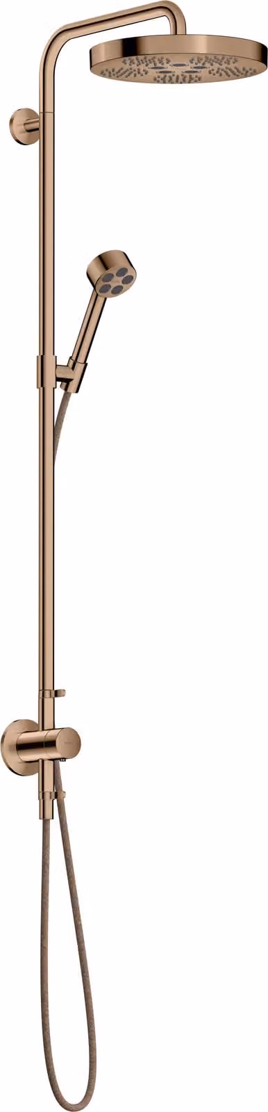 hansgrohe AXOR One Showerpipe avec thermostat et douche de tête 280 1jet encastrée, 48796300, 48796300