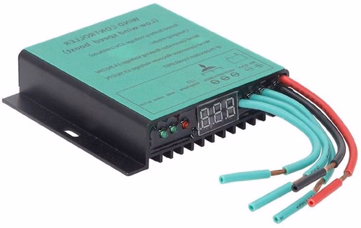 Regolatore di carica per turbine eoliche, compatibile con sistemi a 12V e 24V - Tecnologia MPPT, da 100W a 600W, fonte di energia efficiente per la produzione di energia sostenibile
