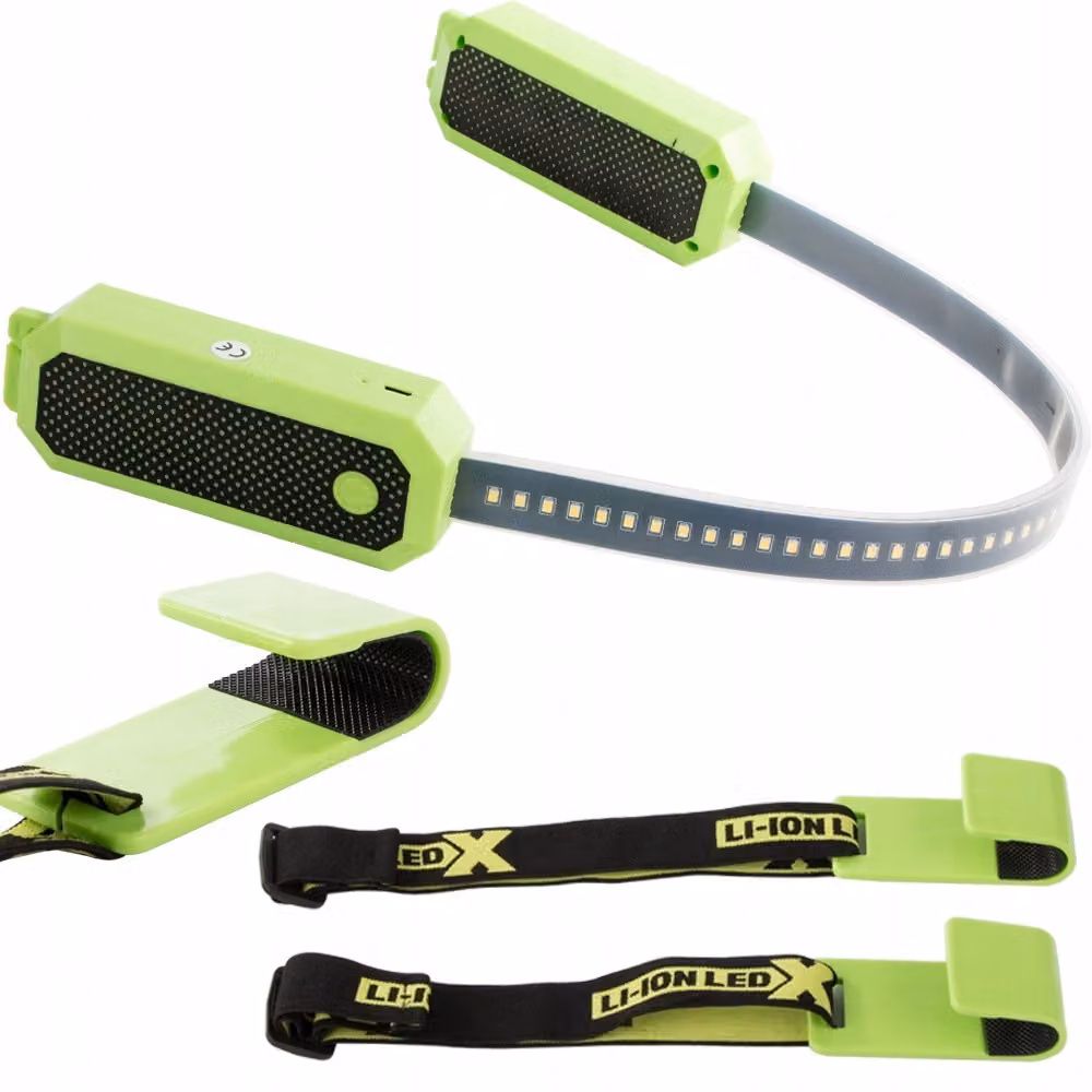 Verk 12286 Lampada da officina flessibile a LED, magnetica, 125 - 182 cm