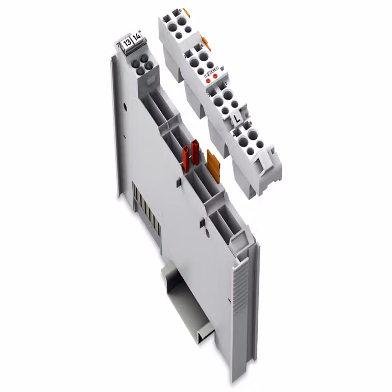 Modulo segnaposto WAGO; attivo; grigio chiaro 753-1629