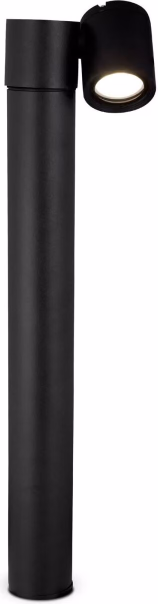 Luce da esterno Alluminio GU10 IP54 regolabile 55 cm di altezza Nero Moderno