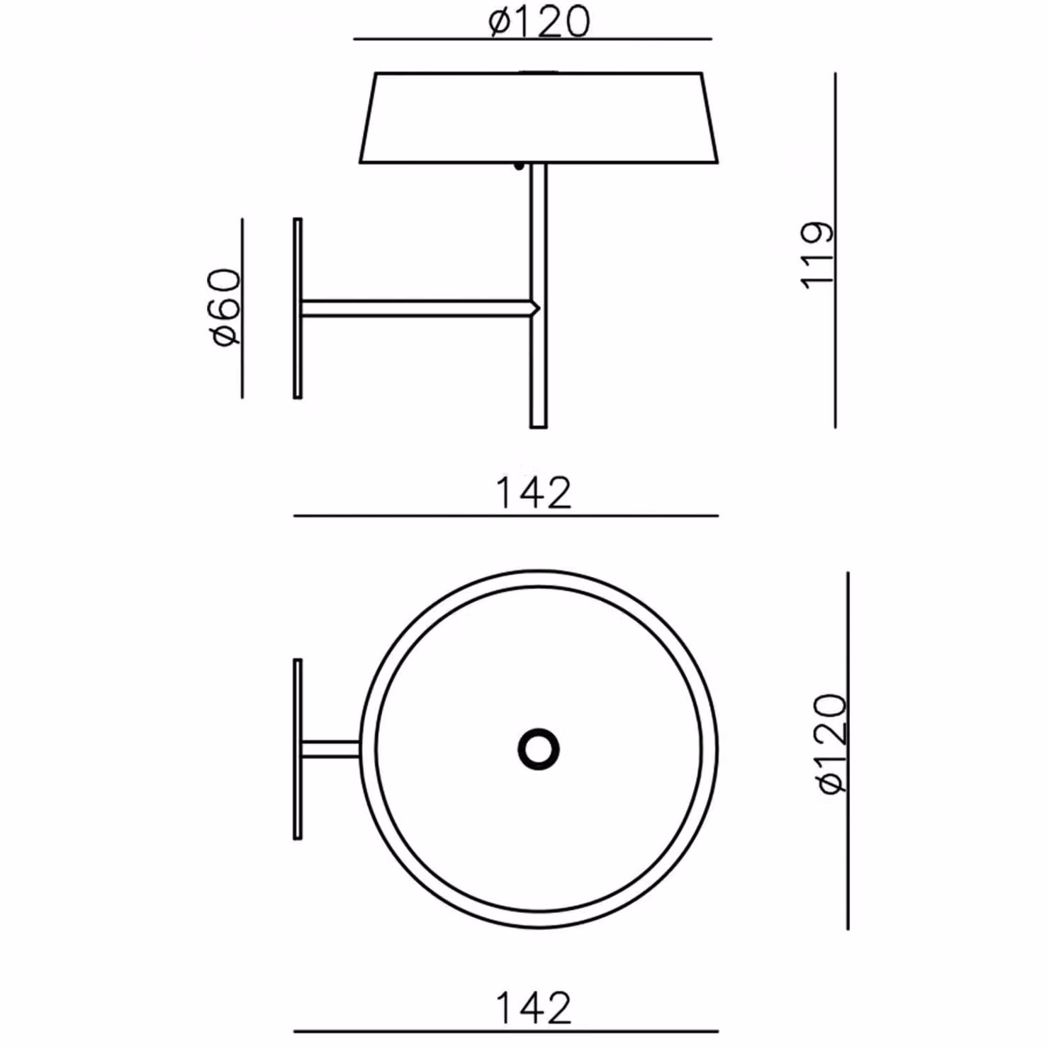 Deko-Light Applique LED Miram con accu, dimming, blu Miram, dimmerabile, Blu, Soggiorno / Sala da pranzo, Alluminio, Moderno