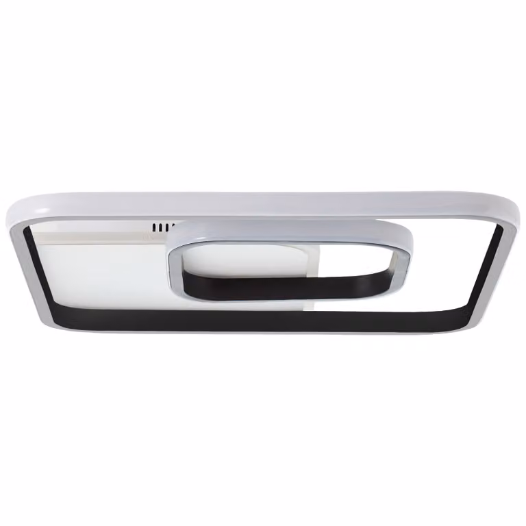BRILLIANT Merapi Plafoniera LED 40x40cm bianco/nero G99388/75