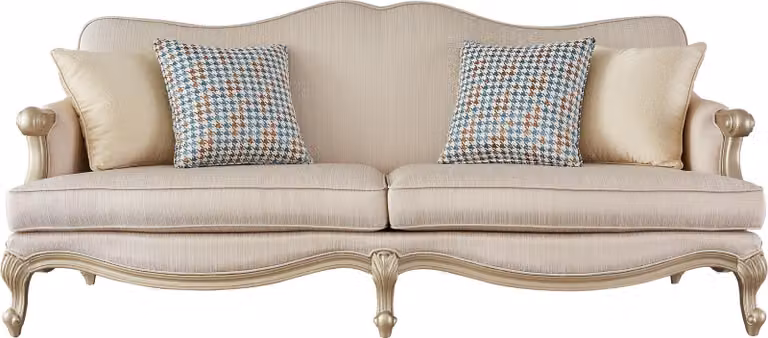 Sofagarnitur Luxus Set 311 Sessel Italienische Möbel Sitzer Couch Garnitur