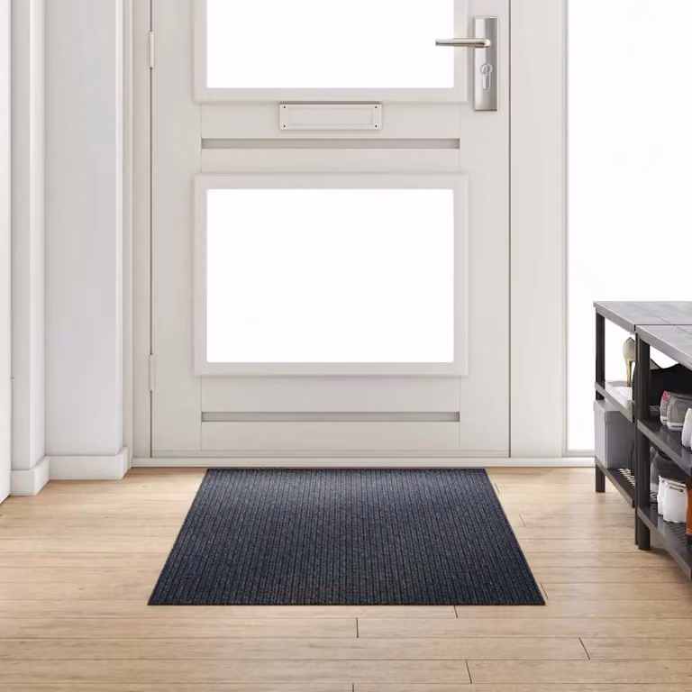 Runner in moquette vidaXL antracite, lavabile e antiscivolo, L 80 cm x P 200 cm