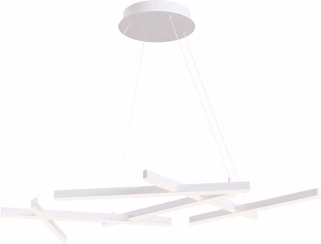 Lampada a sospensione moderna GIORDANOSHOP in alluminio bianco con luce LED warm white