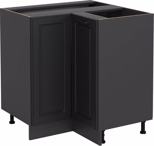 Mobile ad angolo cucina R-Line Antracite rustico/Antracite 75.6 cm senza piano di lavoro Vicco