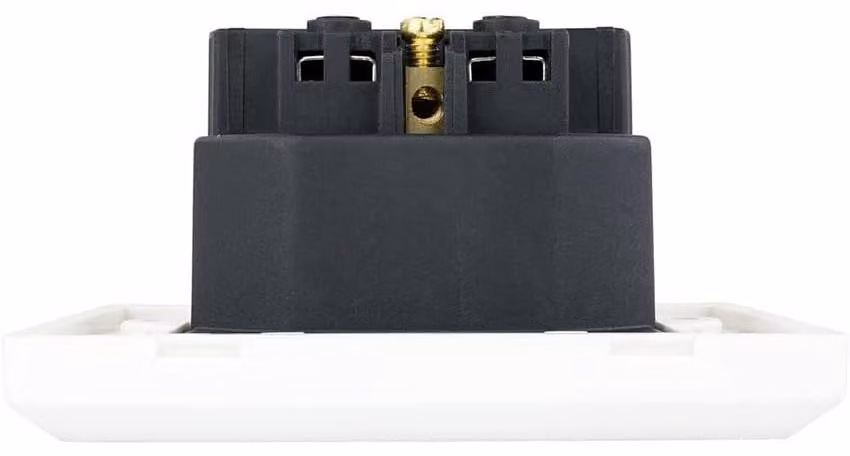 Prese Schuko con 2 porte USB da 2,4 A, colore bianco, ideali per la ricarica di dispositivi mobili e per