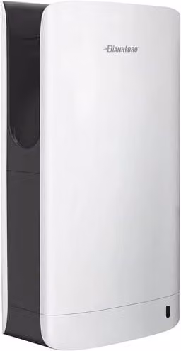 Asciugamani Elettrico Mod Zefiro Dh Bianco 556 mm x 296 x 175