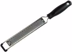 Grattugia a lama fine rettangolare Ilsa Micro Tech in acciaio inox color argento, L: 34 cm
