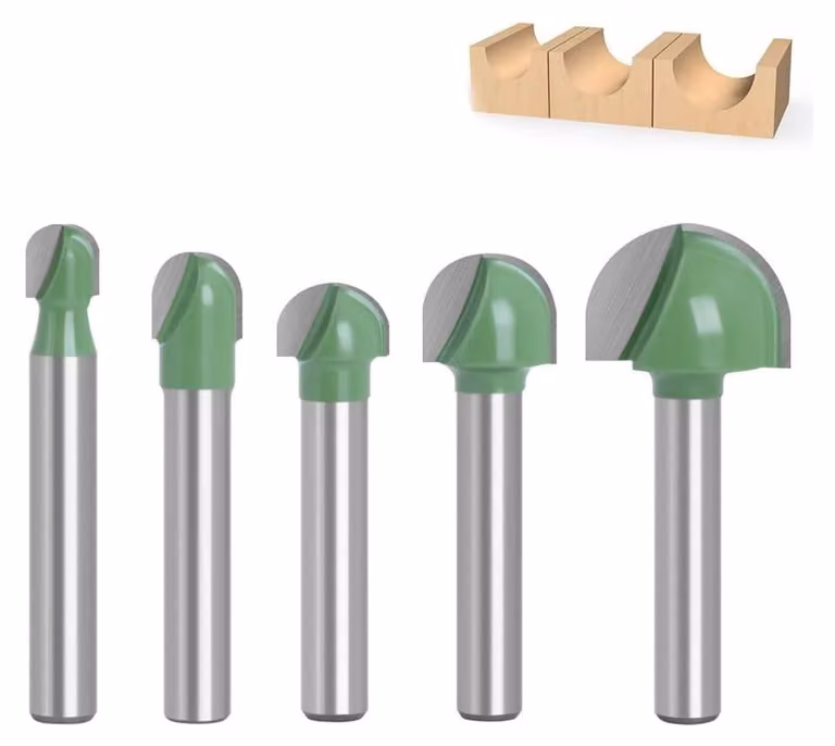 Set di 5 utensili per la lavorazione del legno