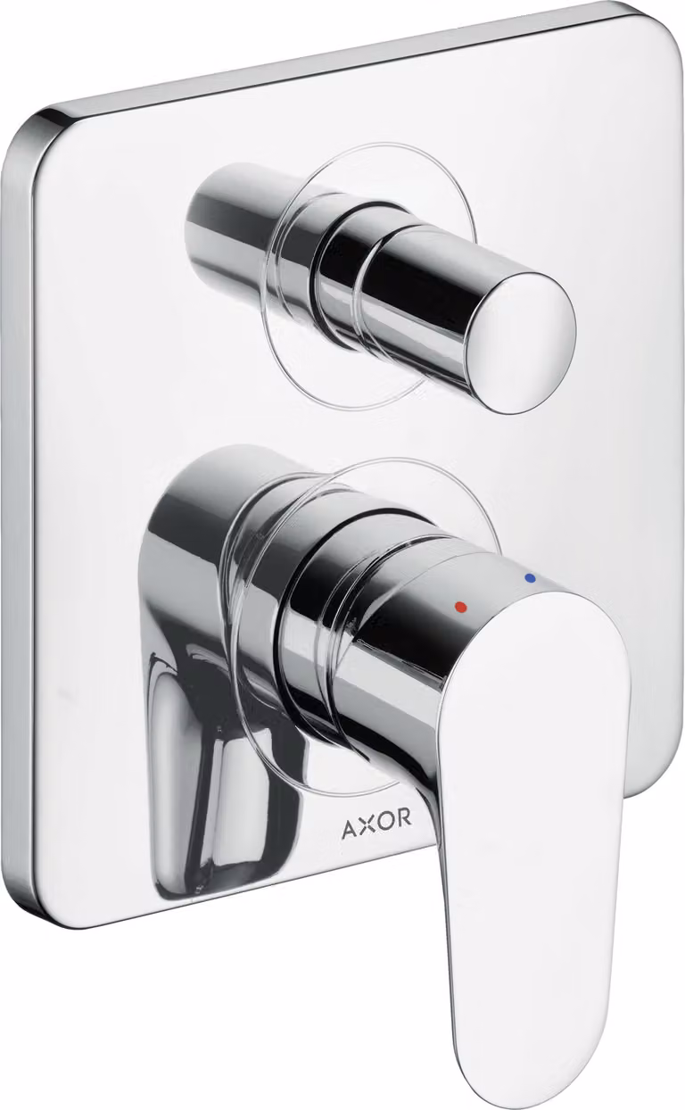 hansgrohe AXOR Citterio Mitigeur monocommande de baignoire encastré avec combinaison de fusibles, 34427000, 34427000
