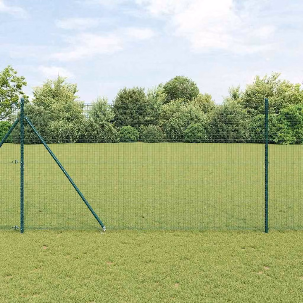 Maison Exclusive - Palo della recinzione Verde 50 x 1,4 m (rete 19 x 19 mm)