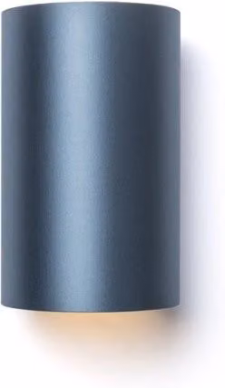 Lampada da parete con paralume RON W 15/25 in tessuto e PVC argento, attacco E27 230V 28W