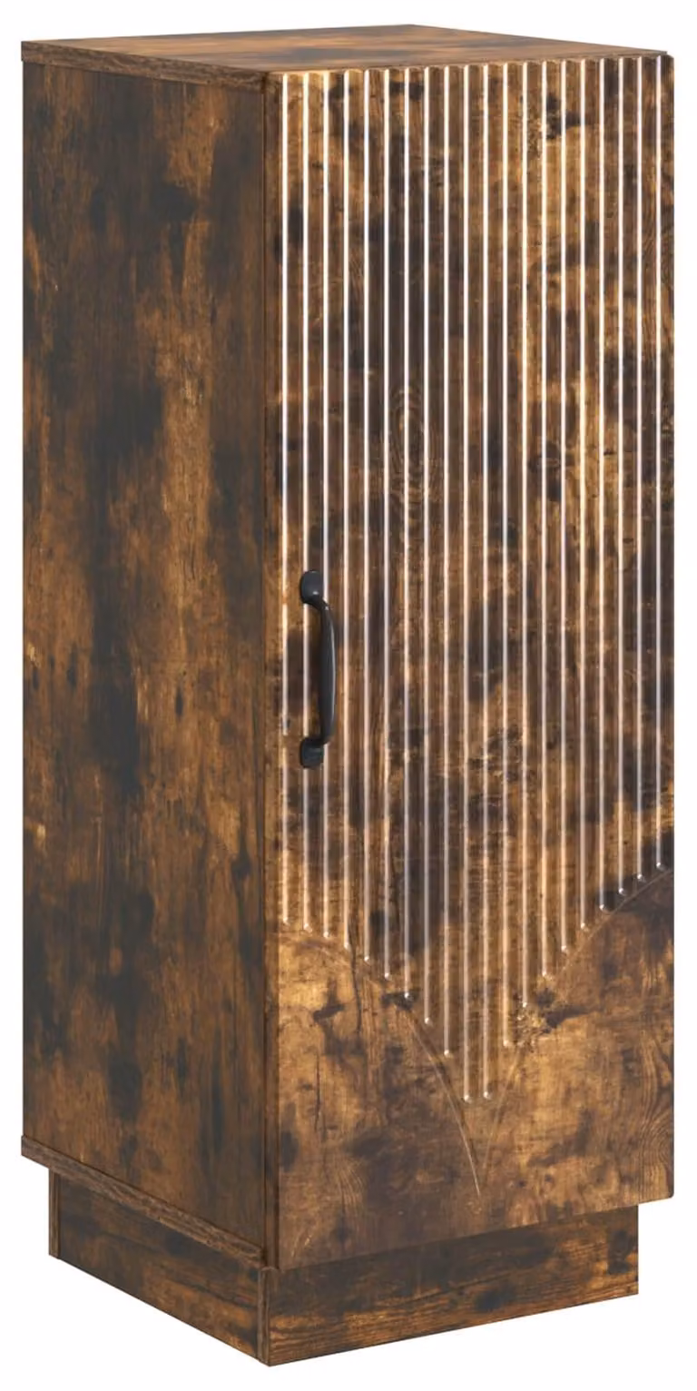 Credenza Rovere Fumo 33 x 34,5 x 87 cm Legno ingegnerizzato