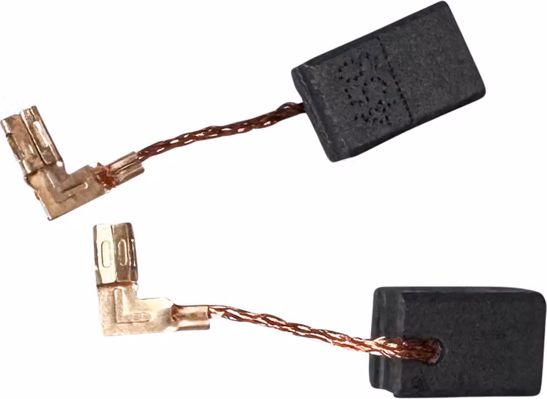 2 spazzole di carbone per Makita GA4530 GA5030 (CB459 194722-3)