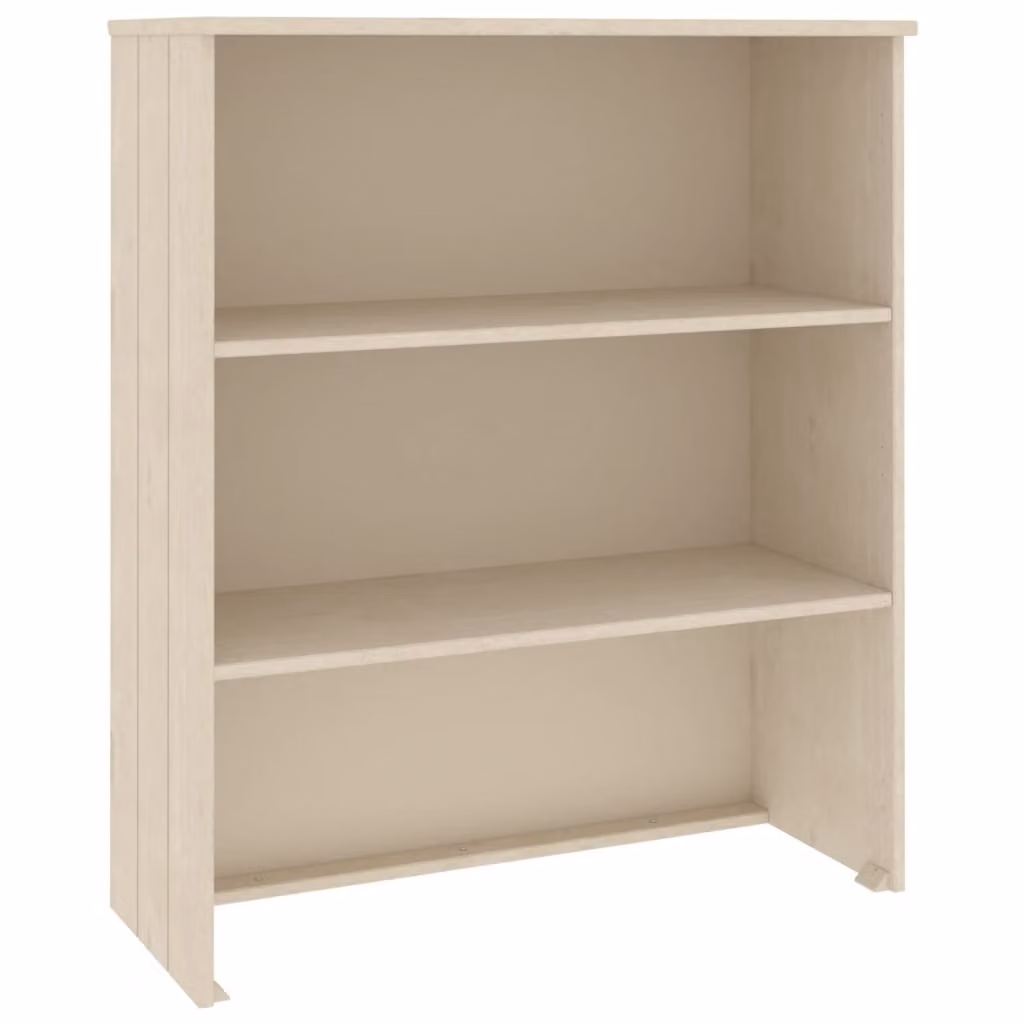 Piano Credenza HAMAR ambra 85x35x100 cm Legno Massello di Pino