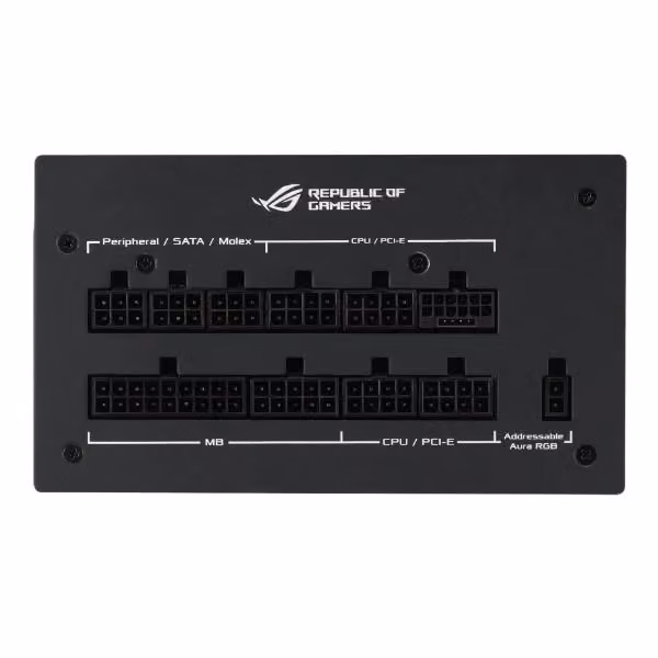 Alimentatore per computer Asus ROG Strix Aura Edition 1200W Gold Nero – 2