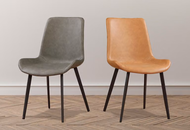 Designer Stuhl Luxus Lehnstuhl Polster Stühle 1x Wohn Ess Zimmer Lederstuhl
