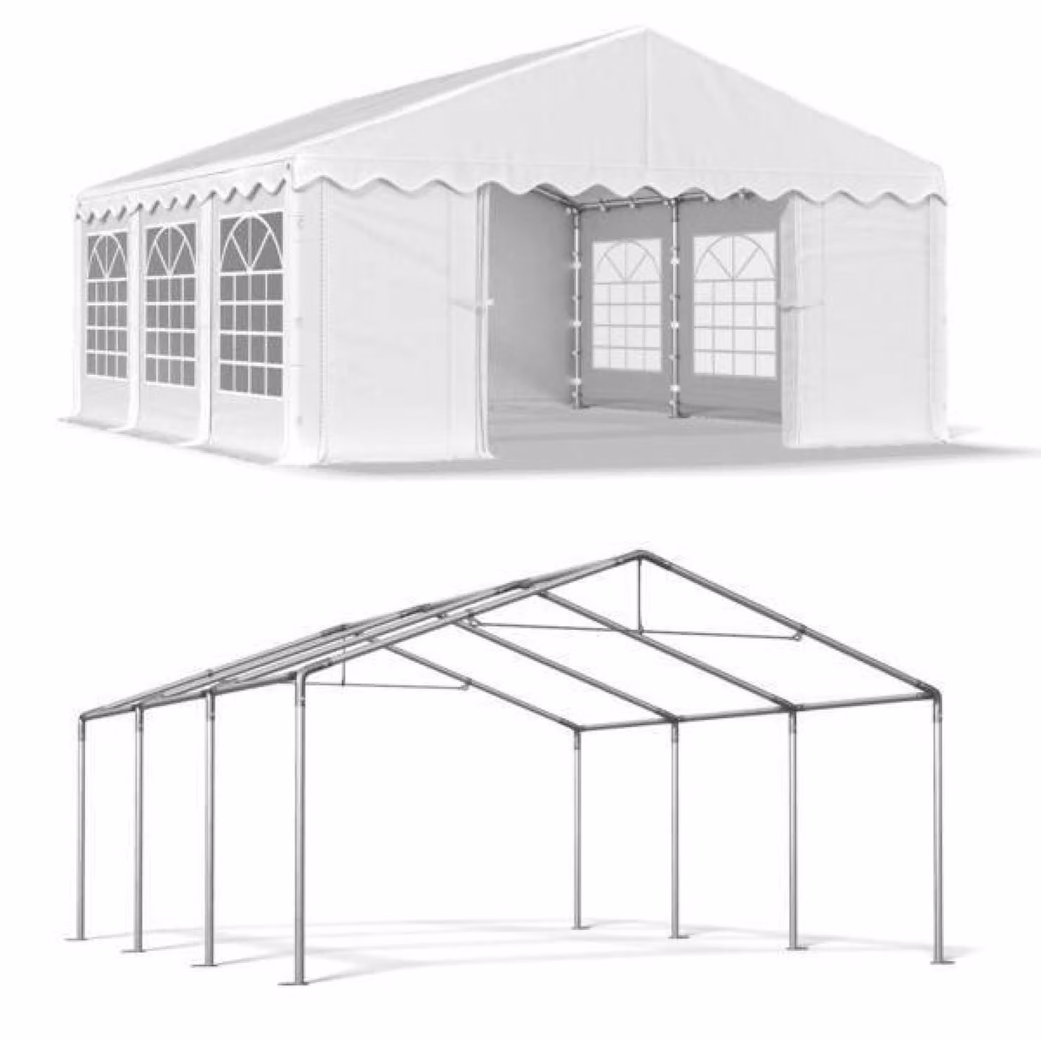 Tenda estiva 3x6 Bianco SUMMER IPE