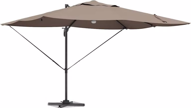 Ombrellone Talpa 351 x 250 x 253 cm Poliestere e Alluminio