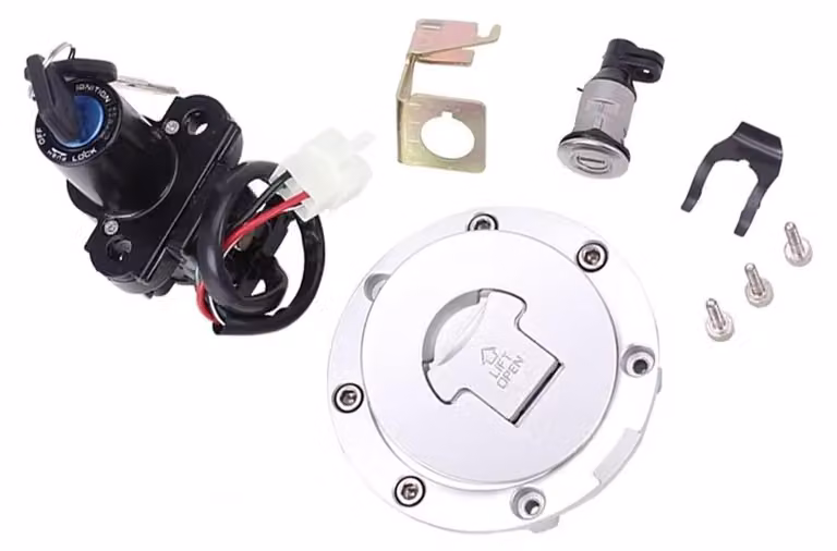 Interruttore di accensione del motore - Modello 600 RR - Set di chiavi