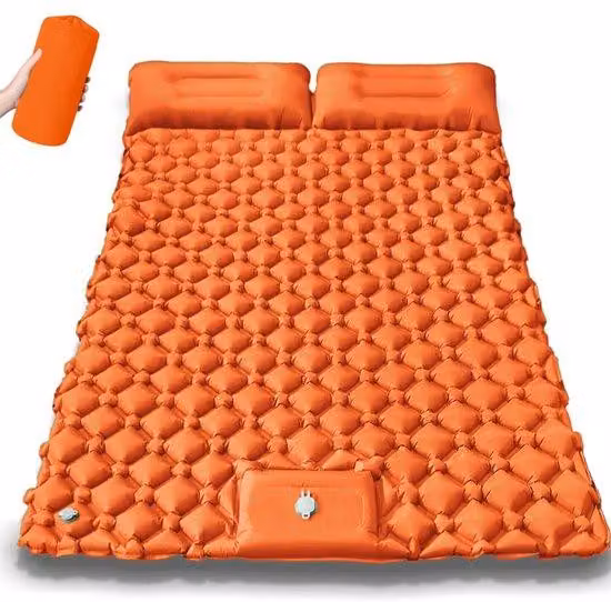 Materasso da tenda - Extra large - Materasso da tenda per 1/2 persone - Materasso da campeggio - Materasso gonfiabile - Leggero e compatto - Resistente agli strappi