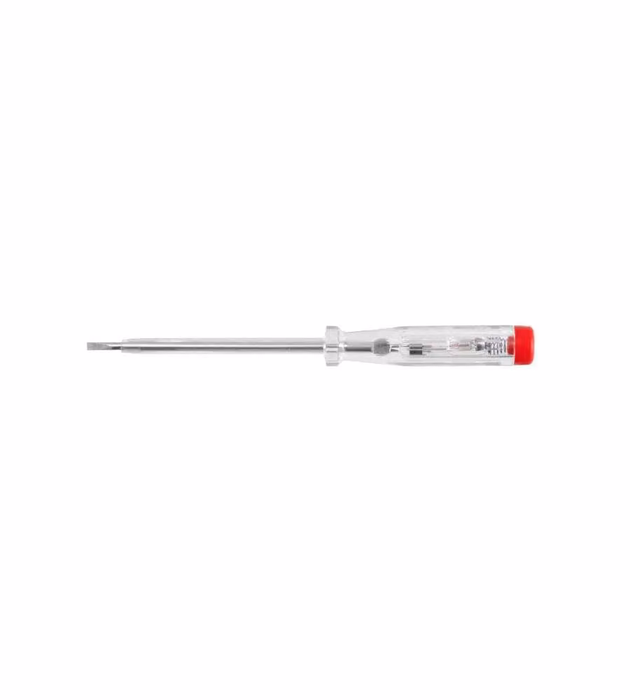 Connex Cacciavite Cercafase 120-250V Trasparente 100mm con Lampada Integrata