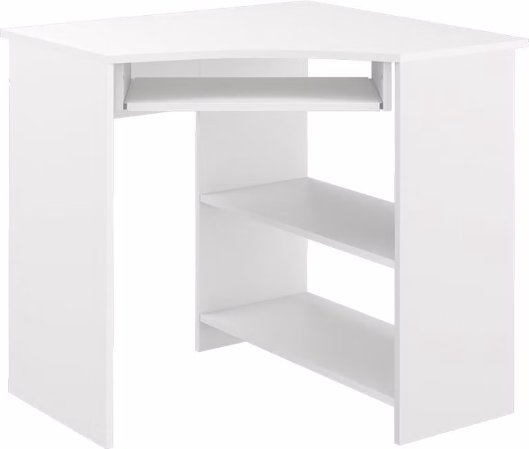 Scrivania angolare Vicco Odin Bianco 83 x 76 cm, Model 36194