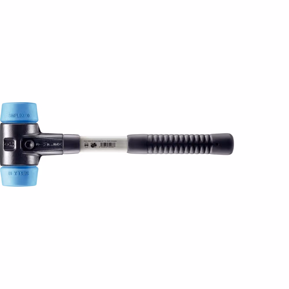 Mazza SIMPLEX soft-face, TPE-soft; con rinforzo..