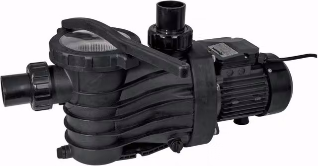 Pompa per filtraggio acqua piscina Ribimex Swim 1100 da 1100W colore nero