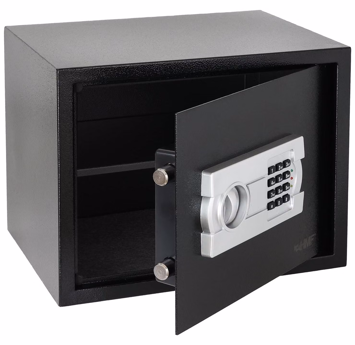 Cassaforte per mobili, con serratura elettronica a combinazione - 38 x 30 x 30 cm - Capacità: 27,5 litri - Acciaio - Colore: nero