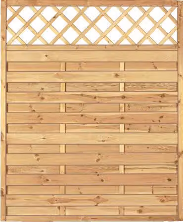 Recinzione massiccia T&J Maxi Ranki 150 x 180 cm