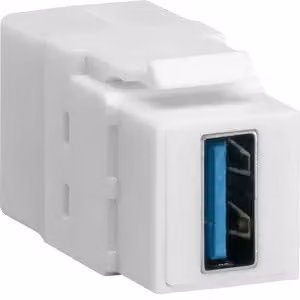 Connettore Hager Keystone, universale, USB 3.0 VZ30US