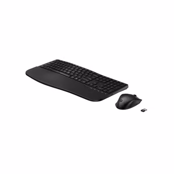 Combo tastiera e mouse HP 680 Comfort Dual-Mode nero con tecnologia Bluetooth e USB-A – 2