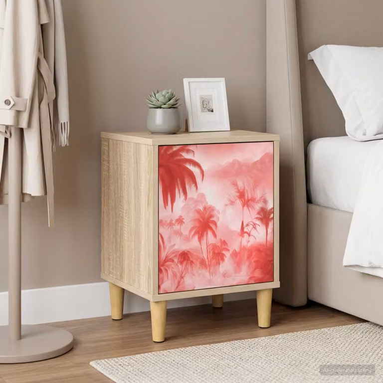 Armadio da Notte vidaXL AACHEN Rovere Sonoma L 36 cm x P 33 cm x H 50 cm