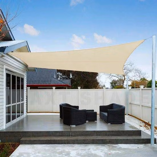 Tela ombreggiante impermeabile 2,5x3 m - Resistente ai raggi UV al 95% - Grigio-blu