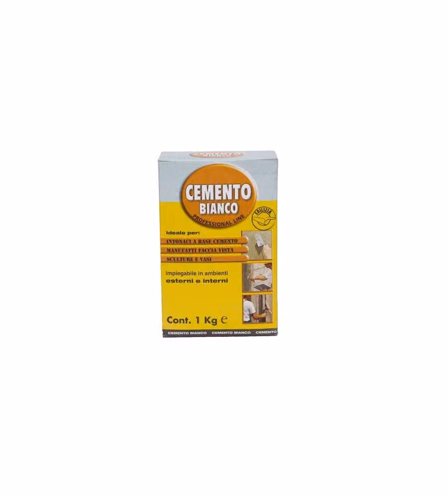 Colorchimica Cemento Bianco 1 kg - Polvere per Intonaci e Manufatti